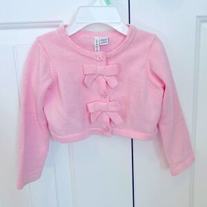 Janie and jack ping cardigan